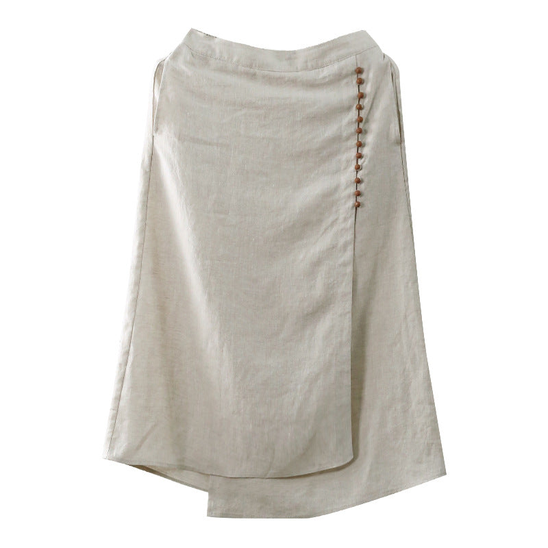 Fashion Irregular Stitching Skirt