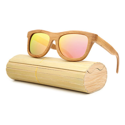 Fashion Bamboo Polarized Sunglasses