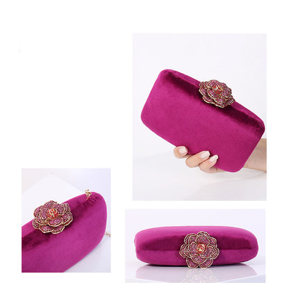 Fashion Diamond Decoration Evening Clutch