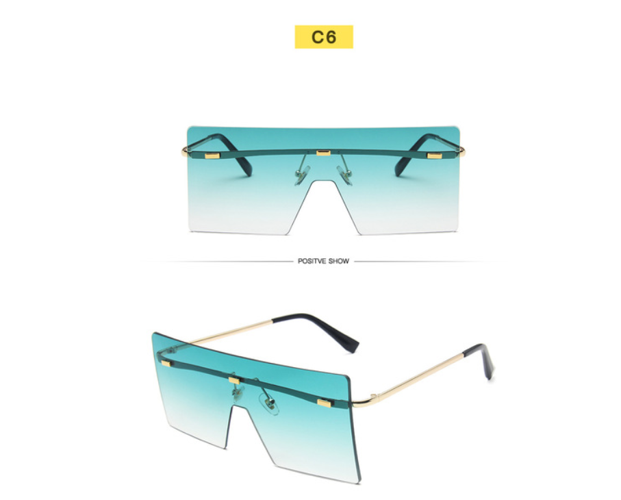 Fashion Large Frame Sunglasses