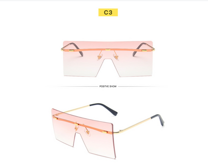 Fashion Large Frame Sunglasses