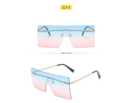 Fashion Large Frame Sunglasses