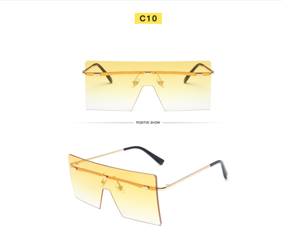 Fashion Large Frame Sunglasses