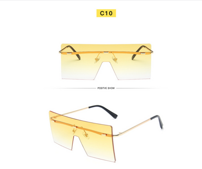 Fashion Large Frame Sunglasses