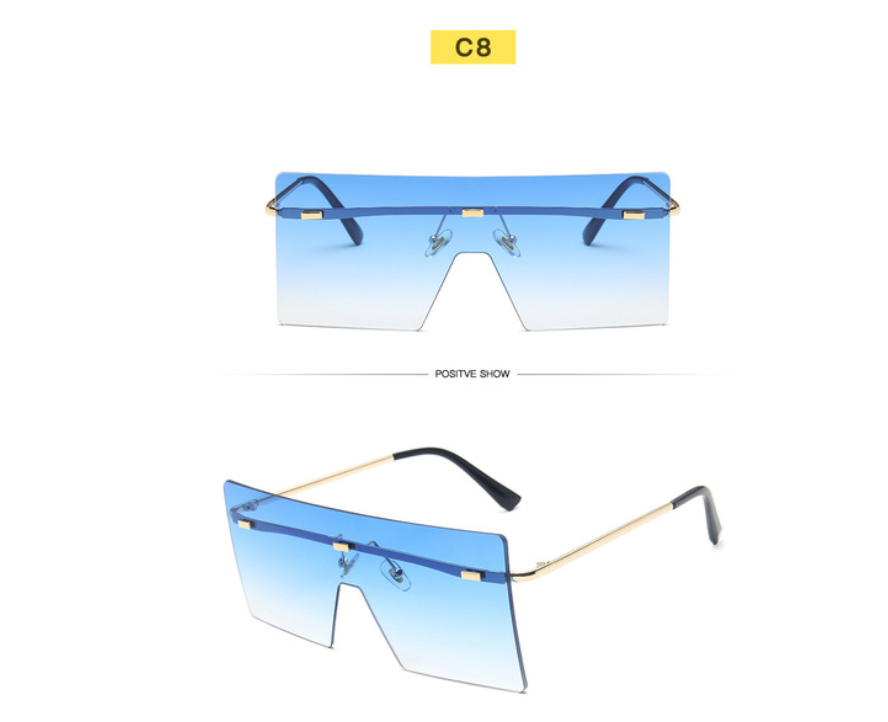 Fashion Large Frame Sunglasses