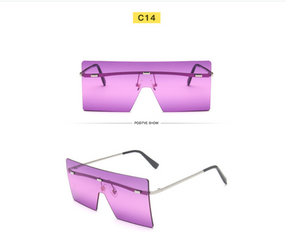 Fashion Large Frame Sunglasses