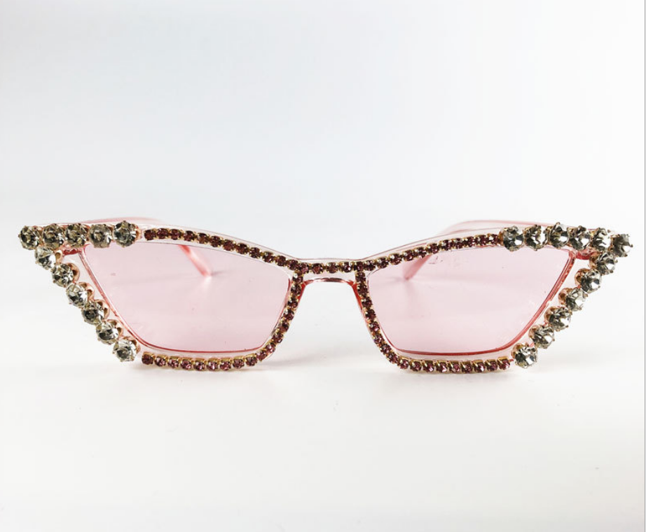 Fashion Diamond Frame Sunglasses