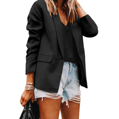 Fashion Lapel Slim Cardigan Jacket