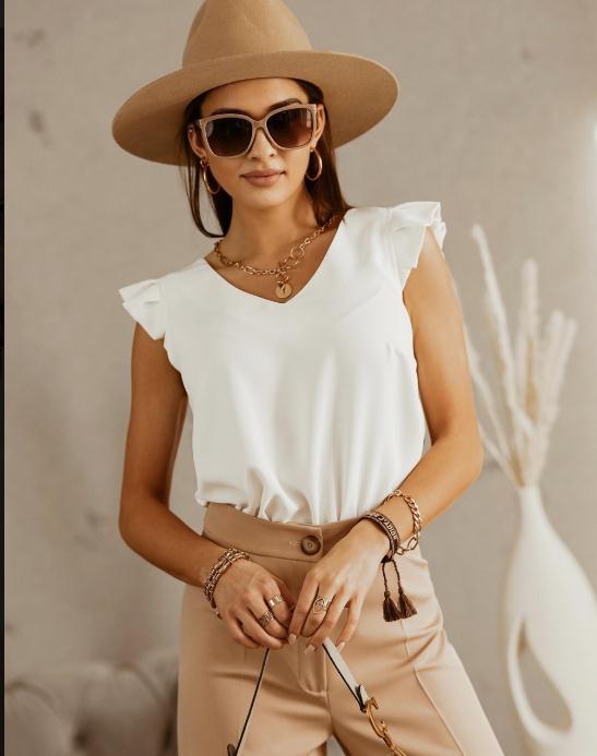 Fashion Plain Short-sleeved Shirt