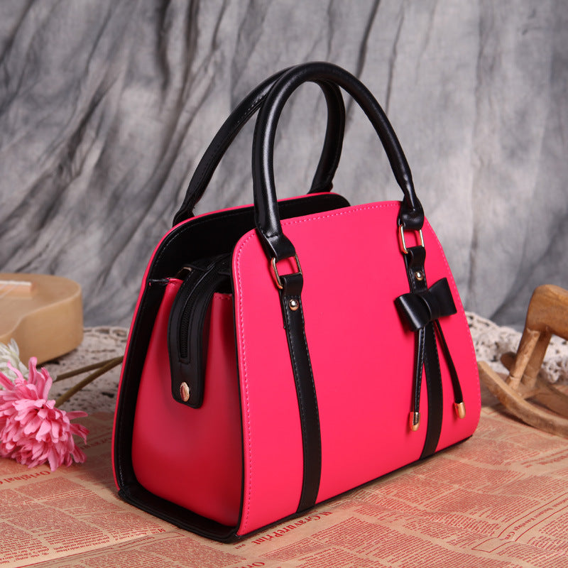 Fashion bow handbag shoulder bag