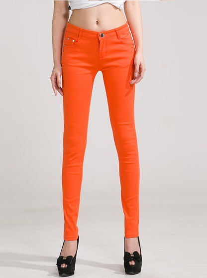 Fashion Color pencil pants