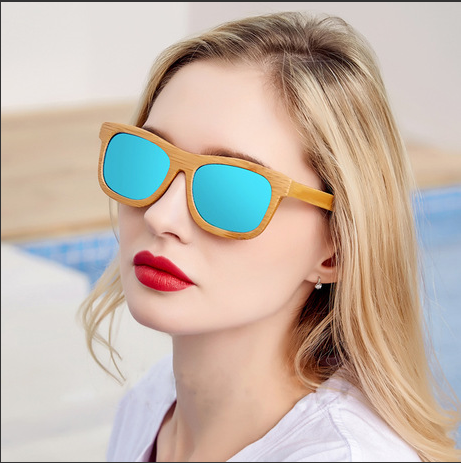 Fashion Bamboo Polarized Sunglasses