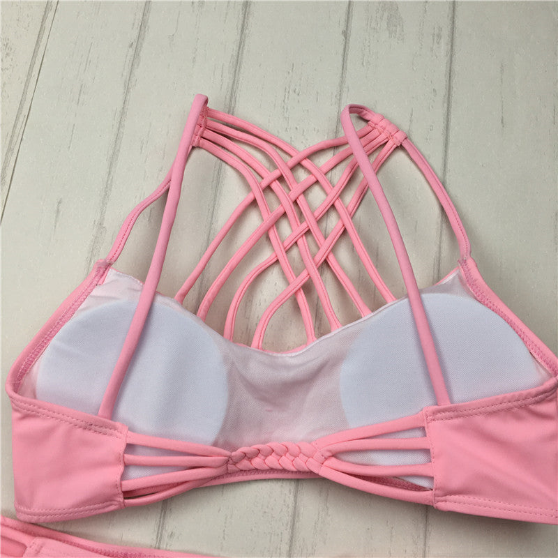 Fashion Halter bikini swimsuit