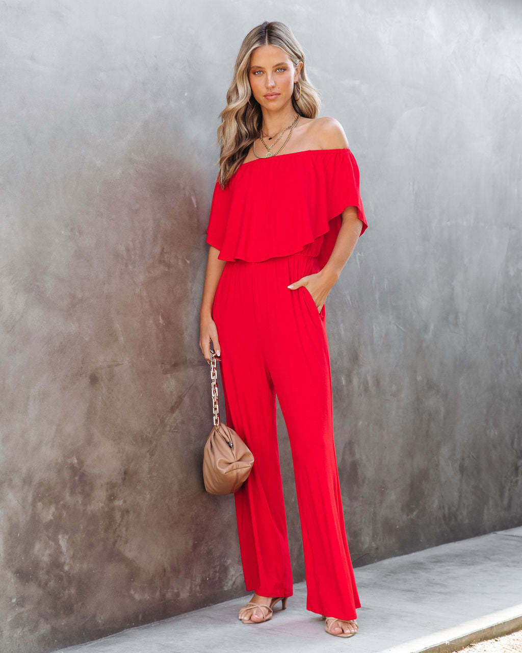 Fashion Leisure Wide Leg Jumpsuit