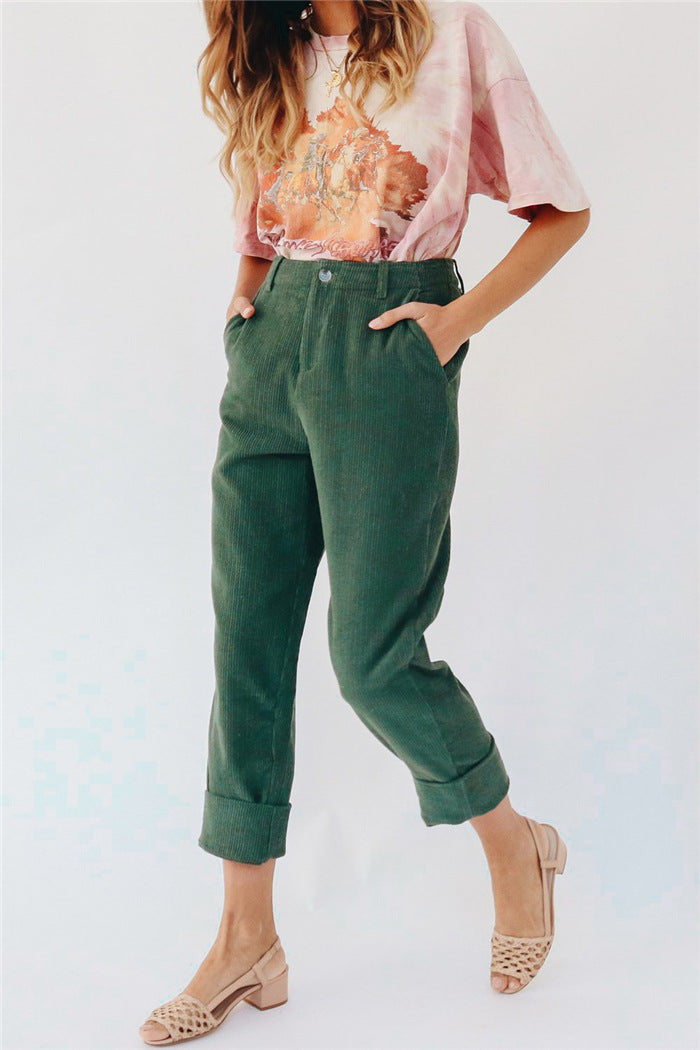 Fashion Spring Casual Pants