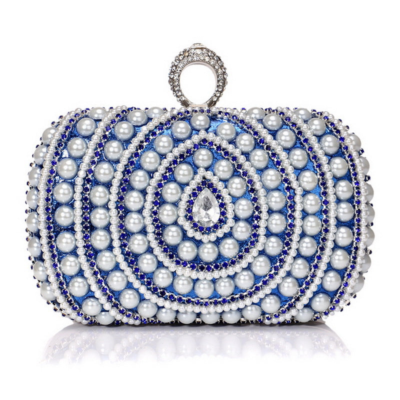 Fashion Banquet Pearl Clutch