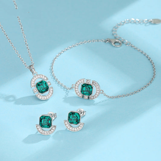 Fashion Square Jewelry Set