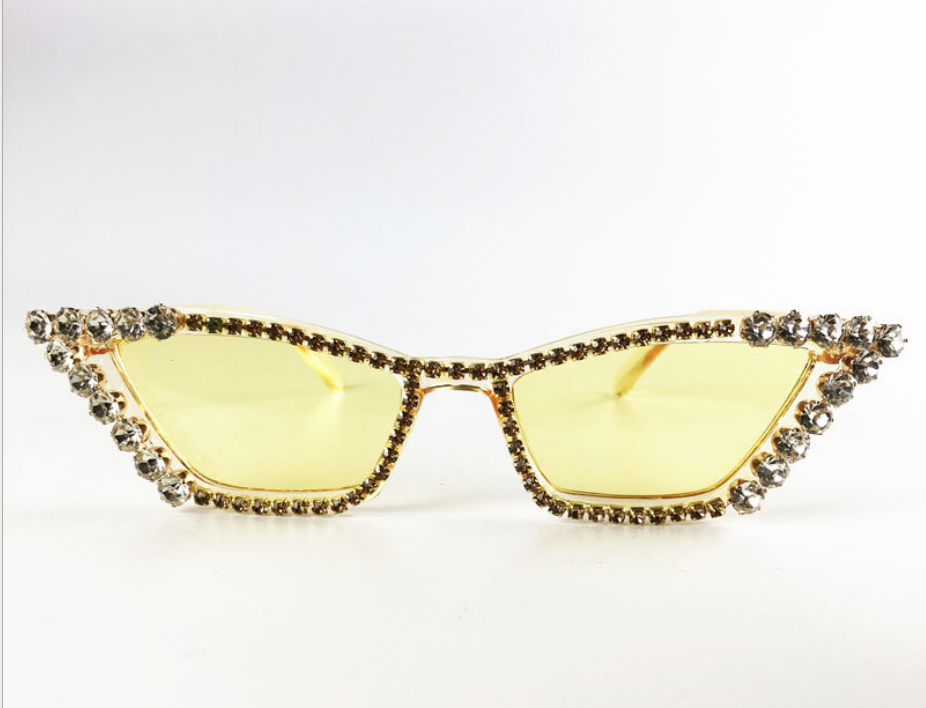 Fashion Diamond Frame Sunglasses