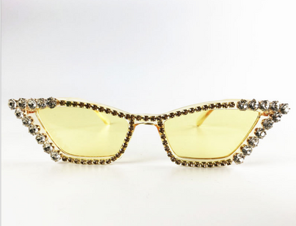 Fashion Diamond Frame Sunglasses