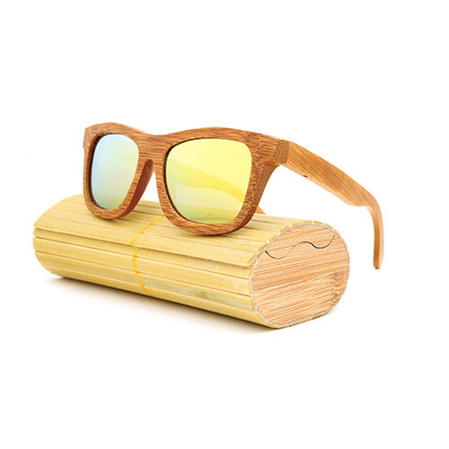 Fashion Bamboo Polarized Sunglasses