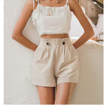 Fashion casual loose shorts