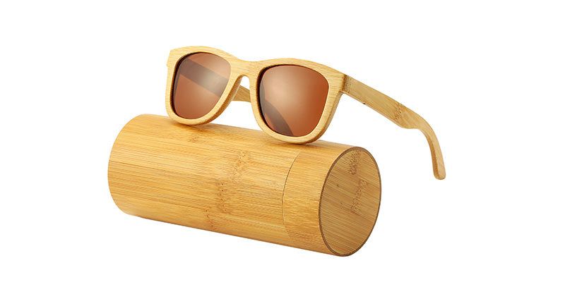 Fashion Bamboo Polarized Sunglasses