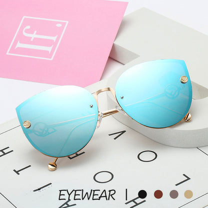 Fashion UV protection metal sunglasses