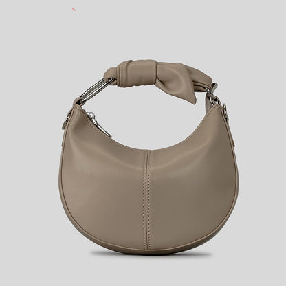 Fashion Simple Soft PU Saddle Bag