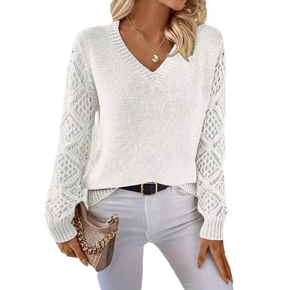Fashion Hollow Knitted Sweater