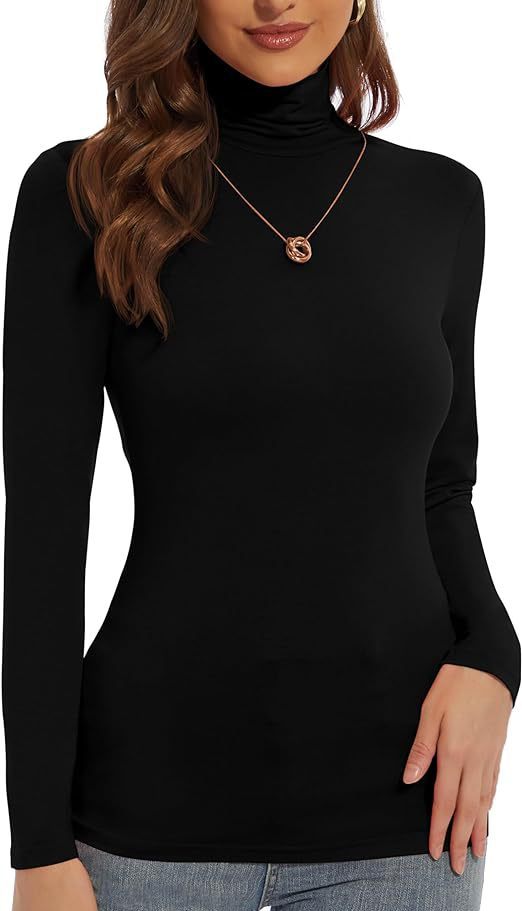 Fashion Slim-fit Turtleneck Elegant Shirt