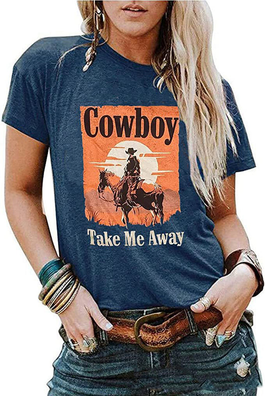 Fashion Western Printed T-shirt