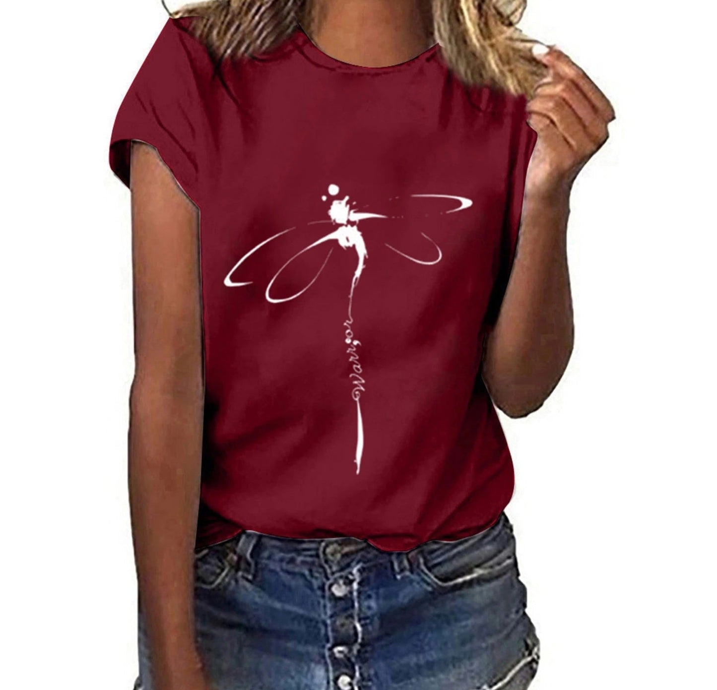 Fashion Printed Sleeveless T-shirt