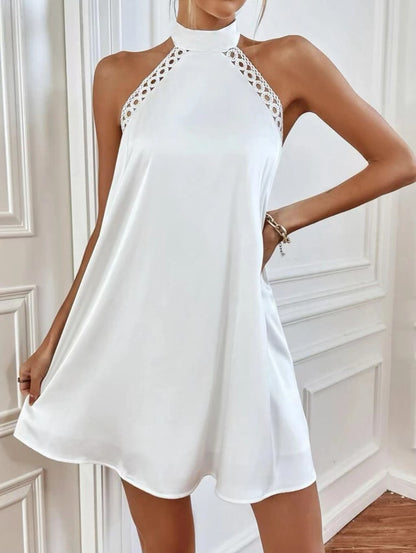 Fashion Stitching Sleeveless Dress