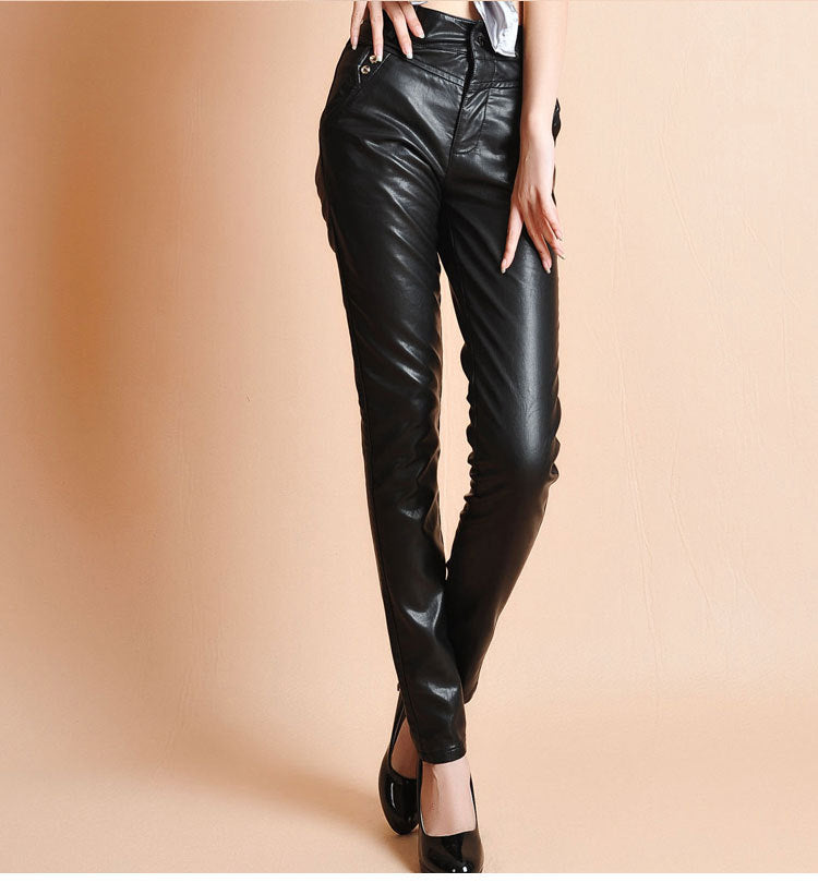 Fashion PU Leather Pants