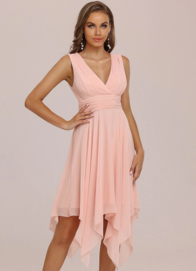 Fashion Temperament High Waist Dress