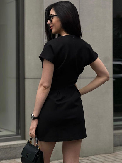 Fashion Temperament Waist-Controlled Dress