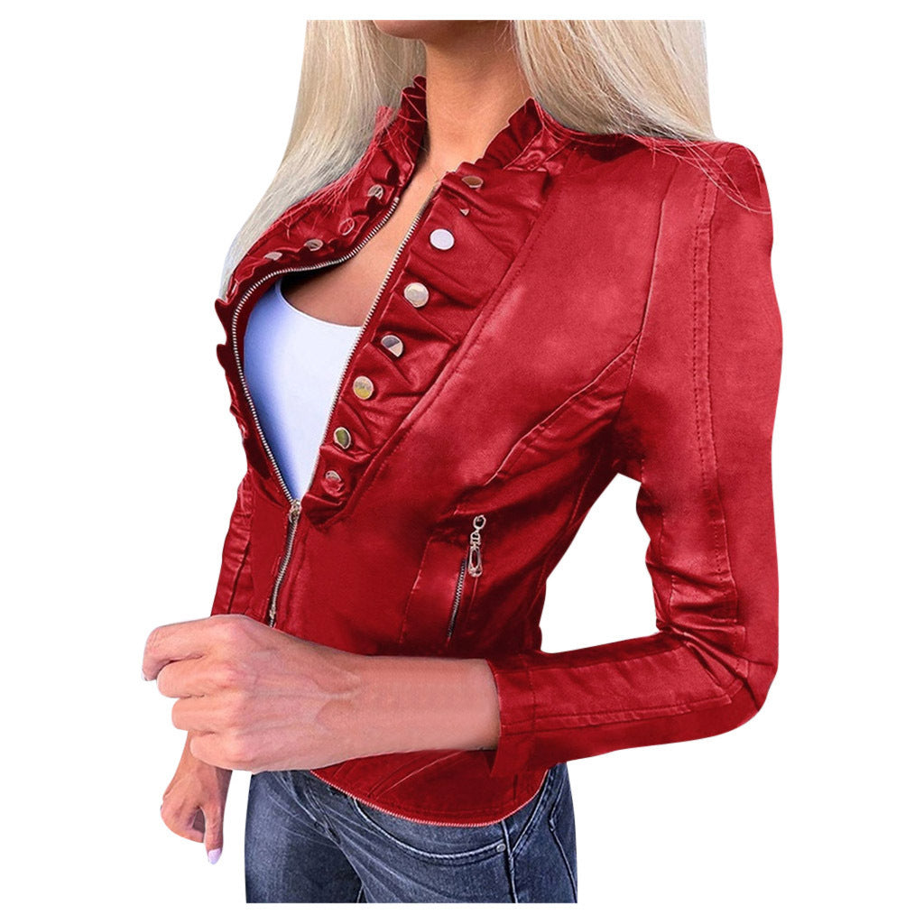 Fashion Motorcycle Leather Jacket