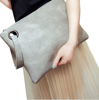 Fashion PU Office Casual Envelope Bag