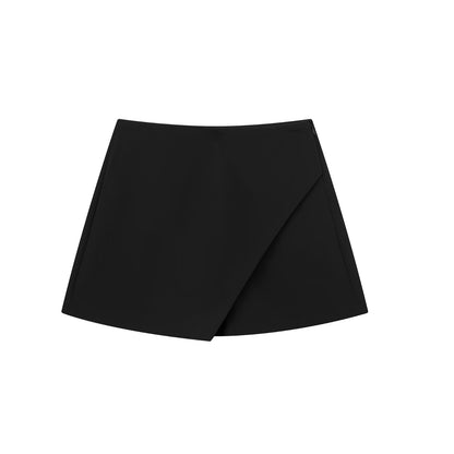 Fashion Asymmetric Skirt Short