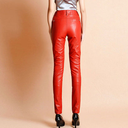 Fashion PU Leather Pants