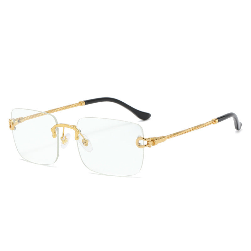 Fashion Frameless Square Sunglasses