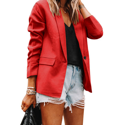 Fashion Lapel Slim Cardigan Jacket