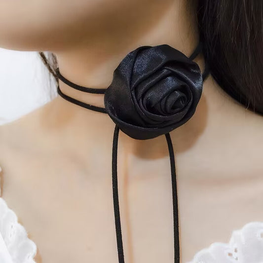 Fashion Handmade Collar Wrist Flower Silk