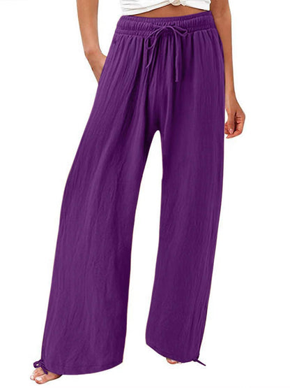 Fashion Wide-leg Beach Pants