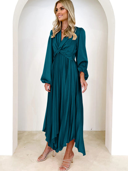 Fashion Irregular Long Sleeve Dress