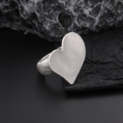 Fashion Irregular Thick Gold And Silver Color Ring