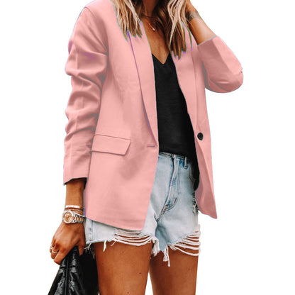 Fashion Lapel Slim Cardigan Jacket