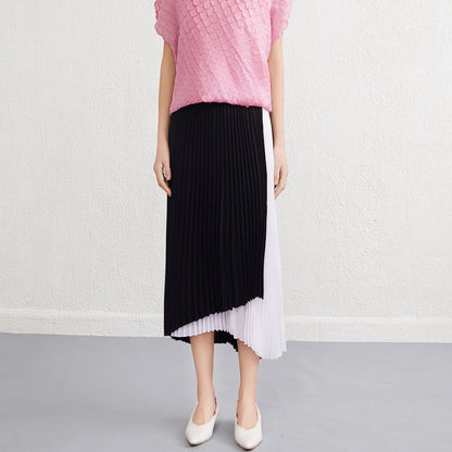 Fashion Temperament Wild Irregular Skirt