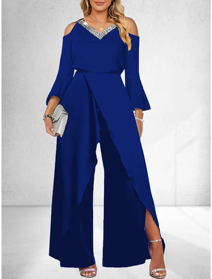 Fashion Elegant Wide-leg Pants Jumpsuits