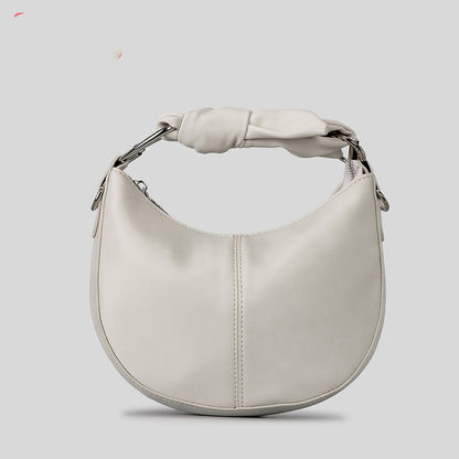 Fashion Simple Soft PU Saddle Bag